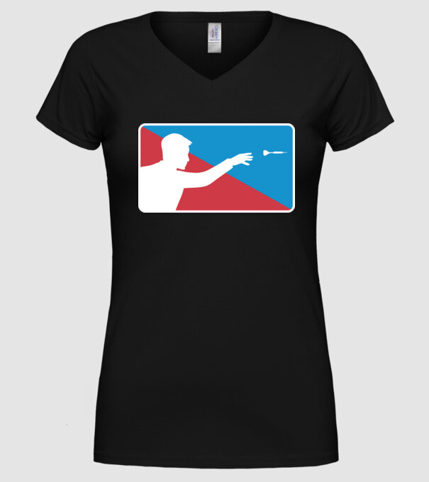 Darts MLB model negru pe tricou