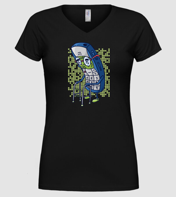 Câine drăguț schiind model negru pe tricou