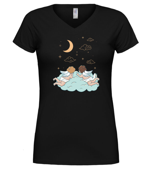  model  pe tricou