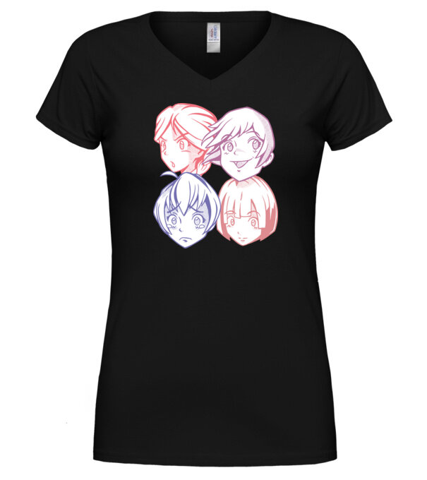  model  pe tricou