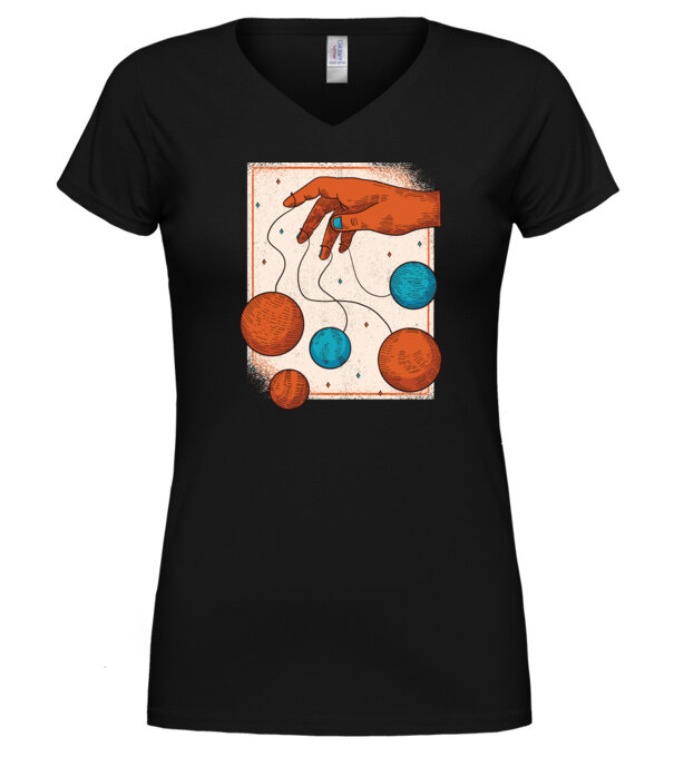  model  pe tricou