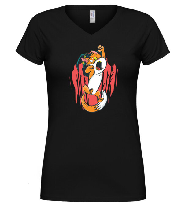  model  pe tricou