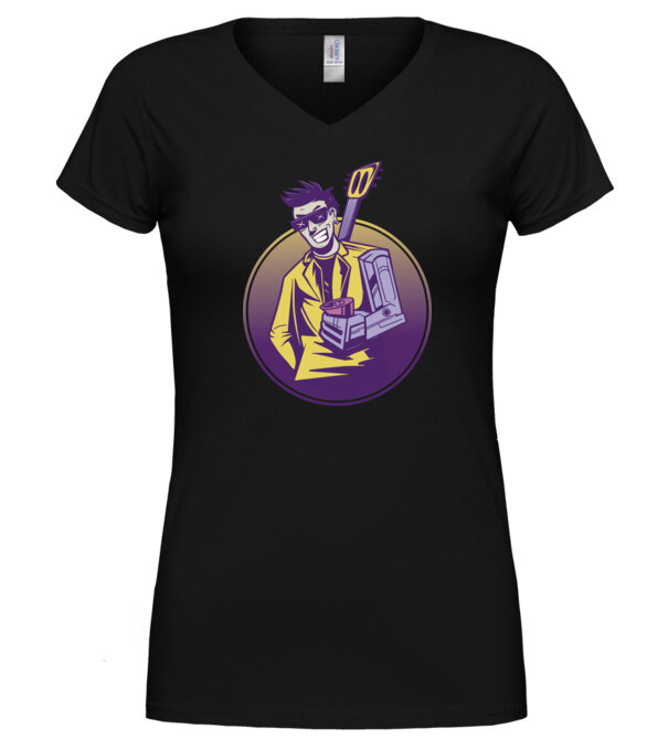  model  pe tricou