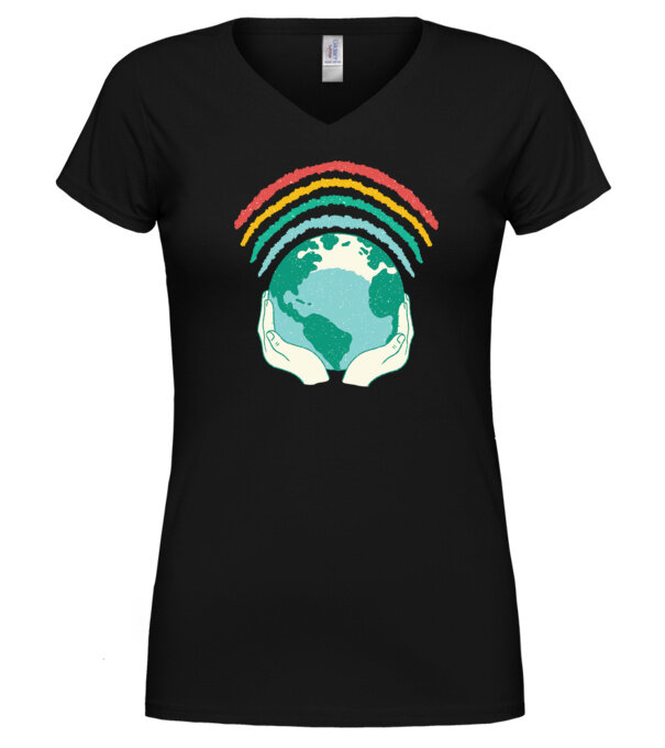  model  pe tricou