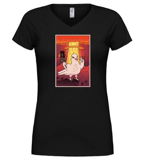  model  pe tricou