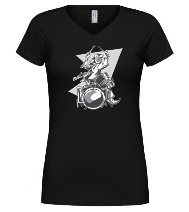 model  pe tricou