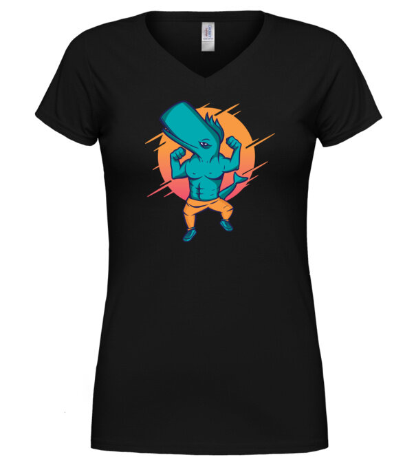  model  pe tricou