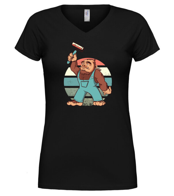  model  pe tricou