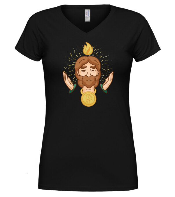  model  pe tricou