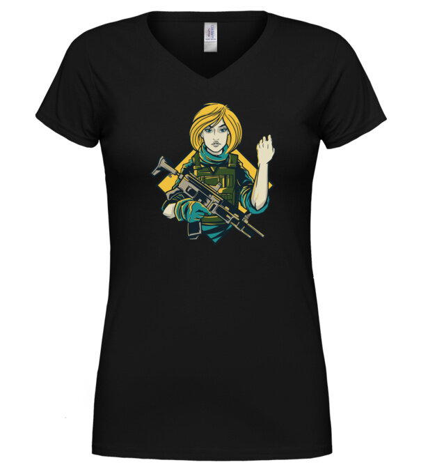  model  pe tricou