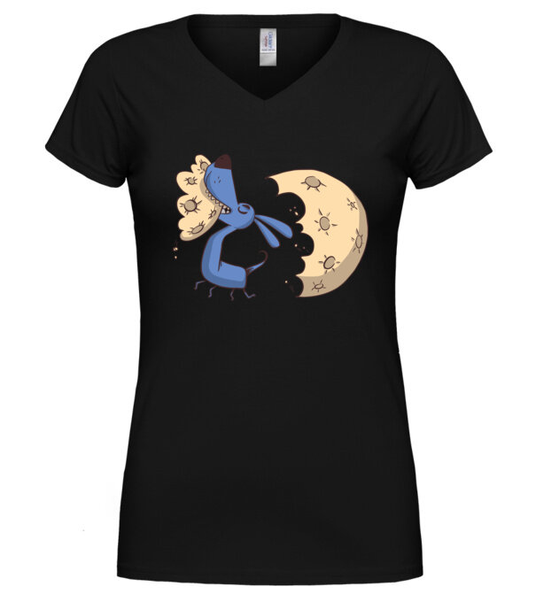  model  pe tricou