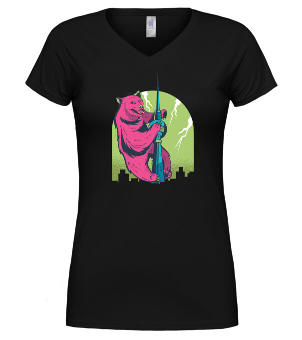  model  pe tricou