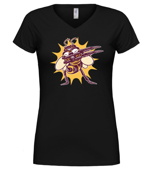  model  pe tricou