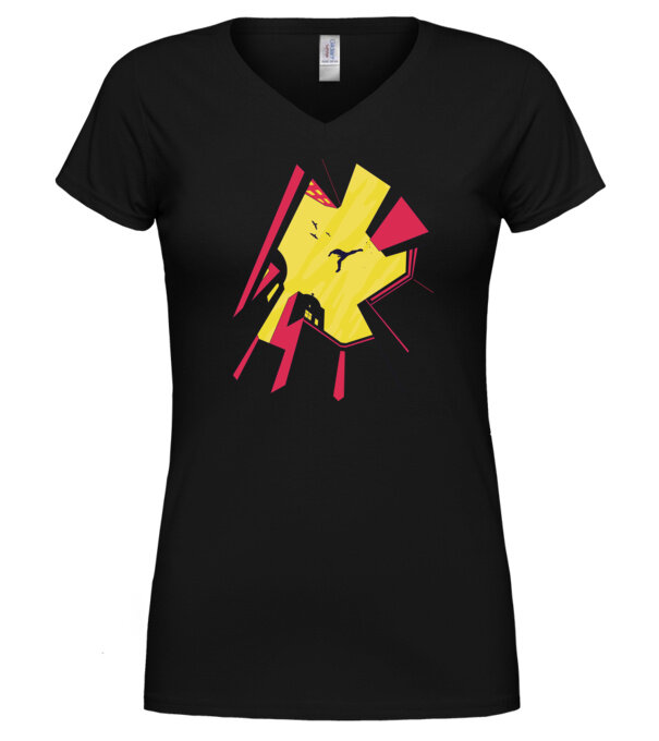  model  pe tricou