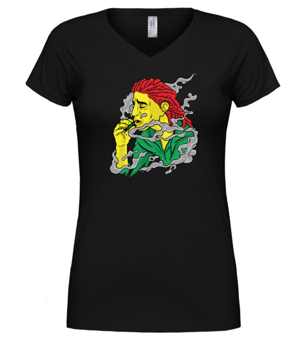  model  pe tricou