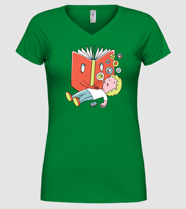 Carte Resuscitare model verde pe tricou