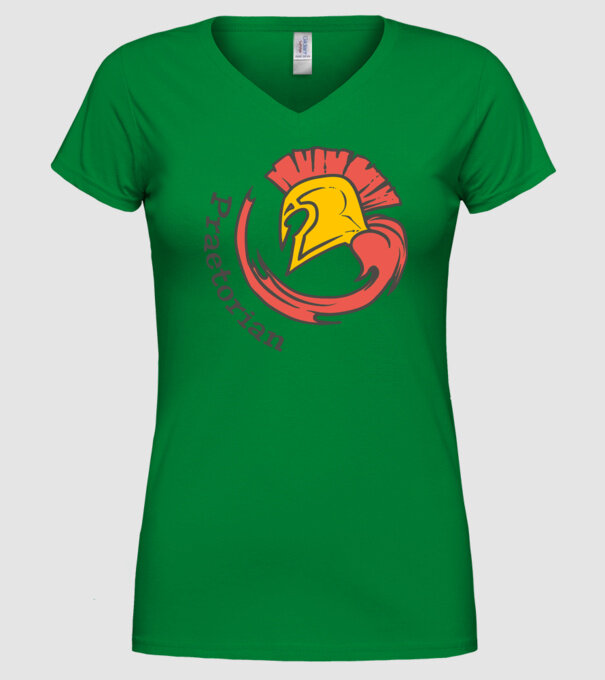 Praetorian model verde pe tricou