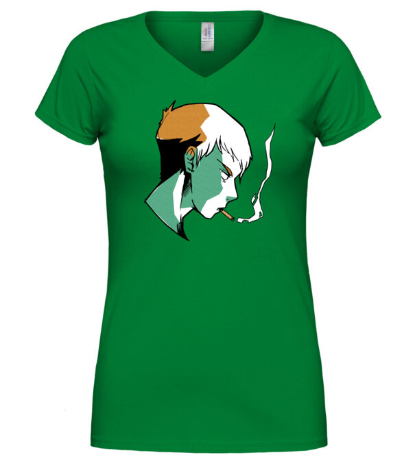  model  pe tricou