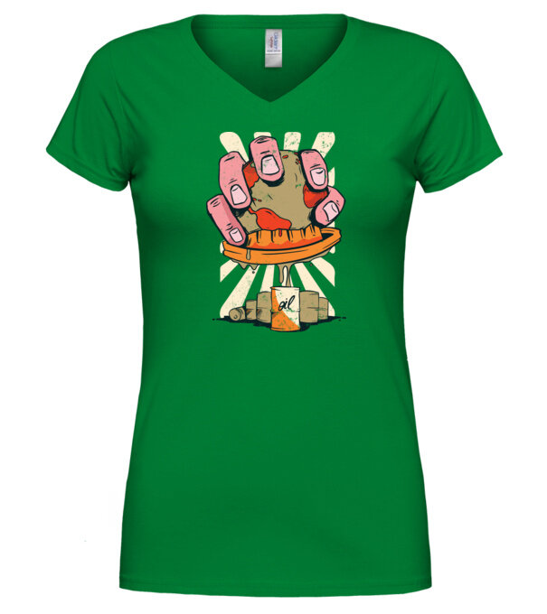  model  pe tricou
