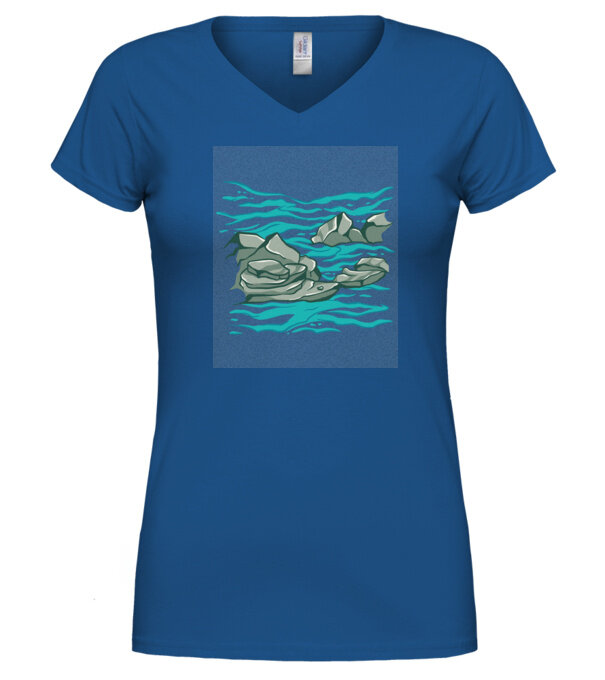  model  pe tricou