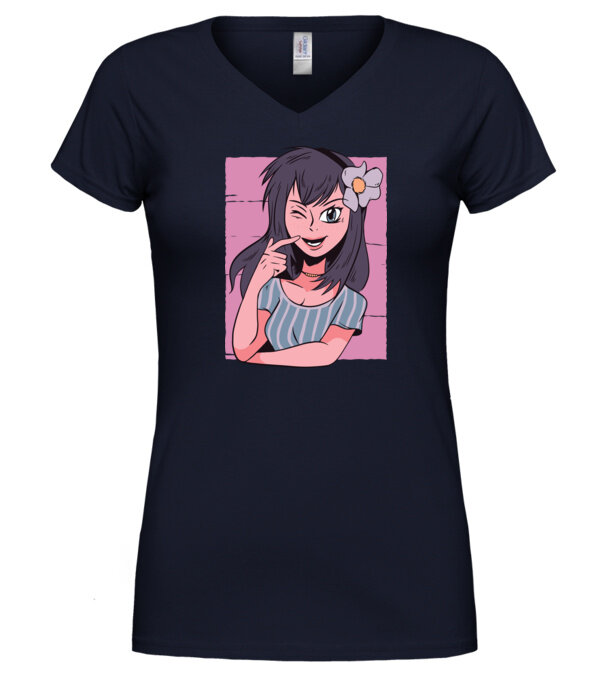  model  pe tricou