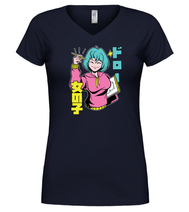  model  pe tricou