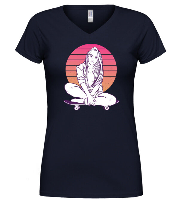  model  pe tricou