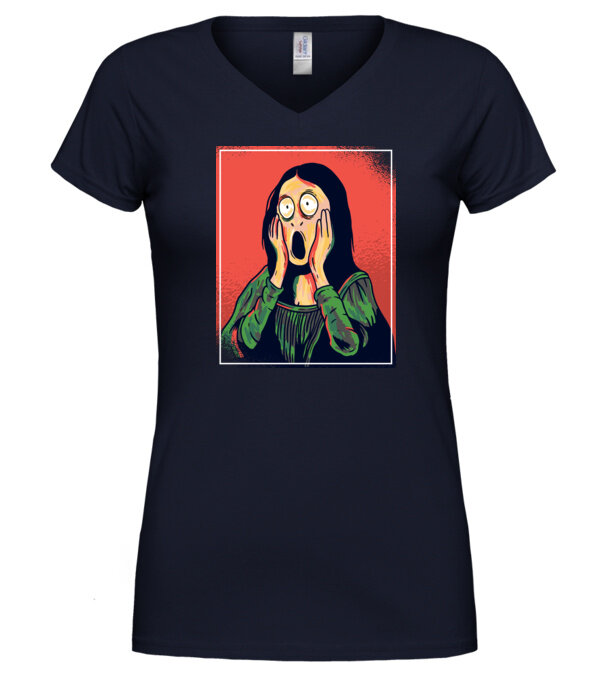  model  pe tricou