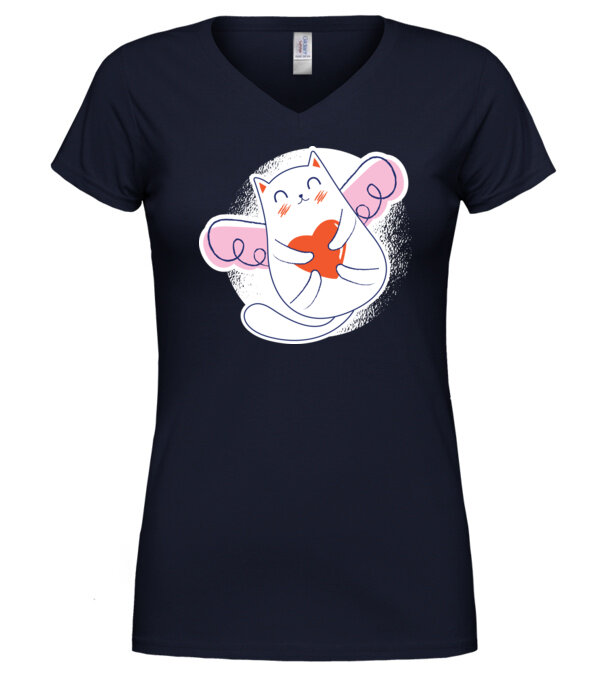  model  pe tricou