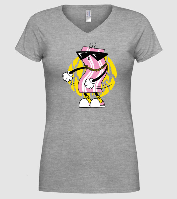 Șuncă DAB model gri pe tricou