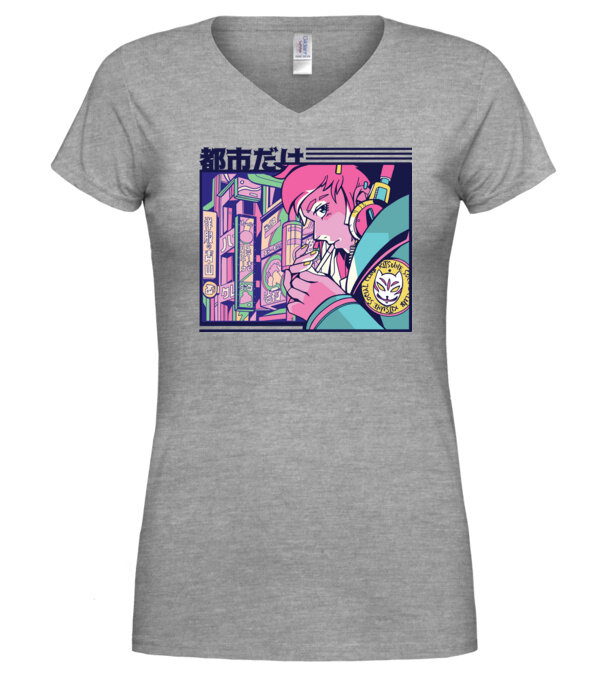  model  pe tricou