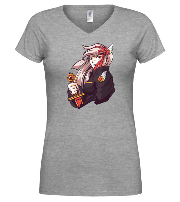 model  pe tricou