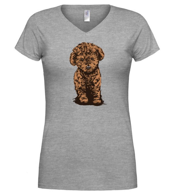  model  pe tricou