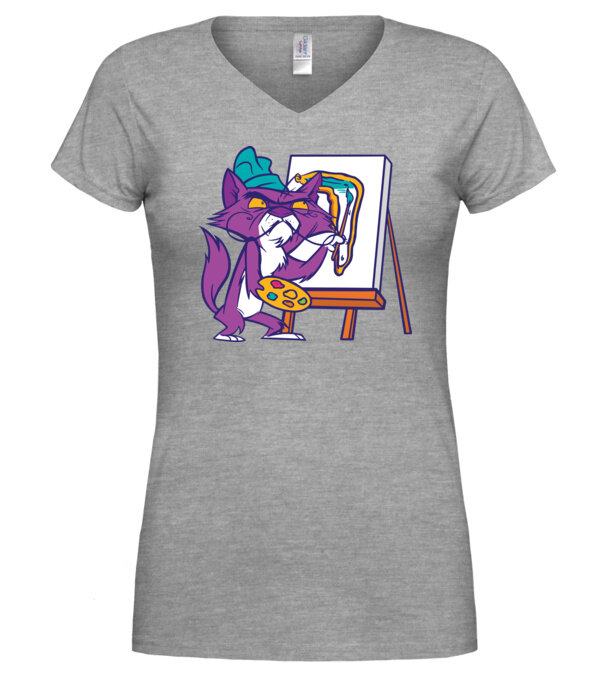  model  pe tricou