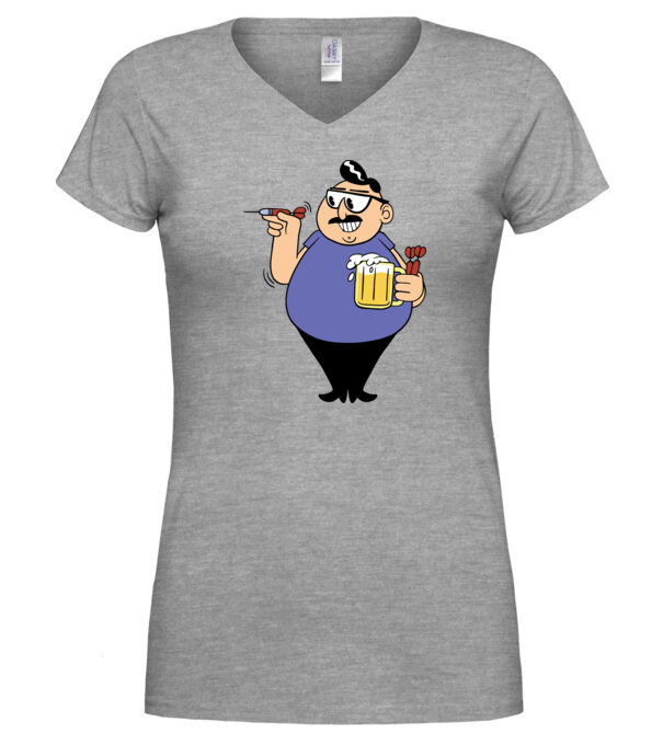  model  pe tricou