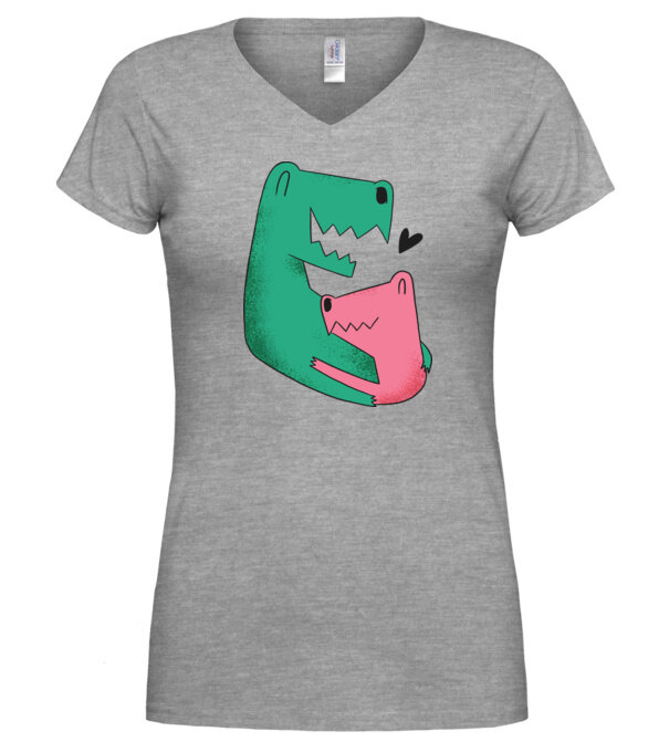  model  pe tricou