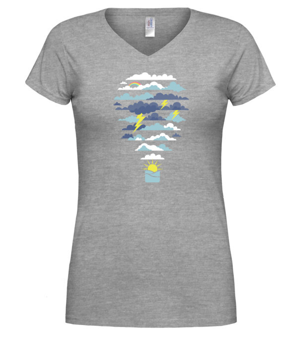  model  pe tricou