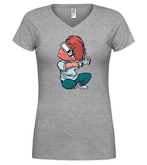  model  pe tricou