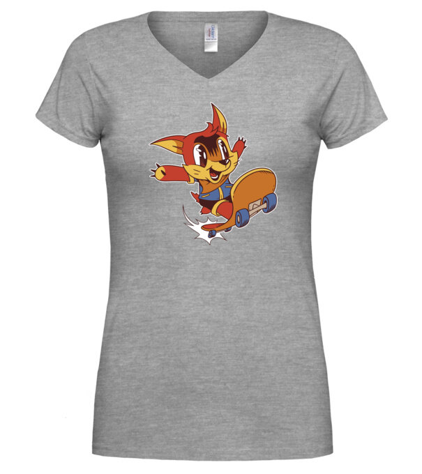  model  pe tricou