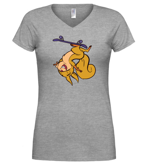  model  pe tricou