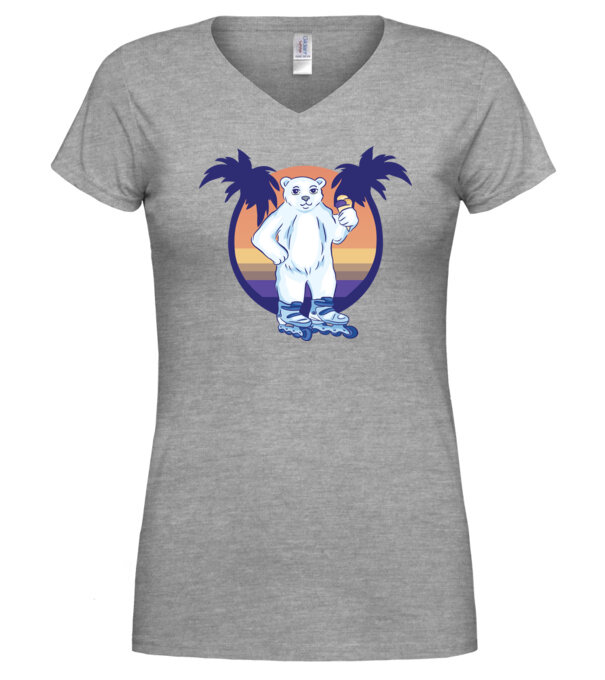  model  pe tricou