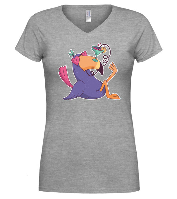  model  pe tricou