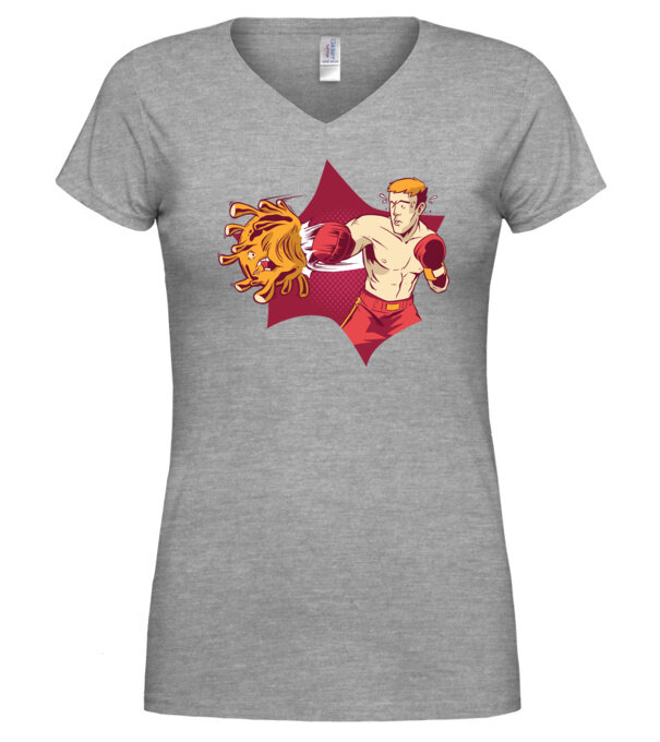  model  pe tricou