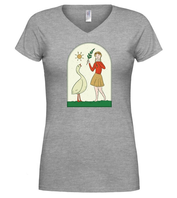  model  pe tricou