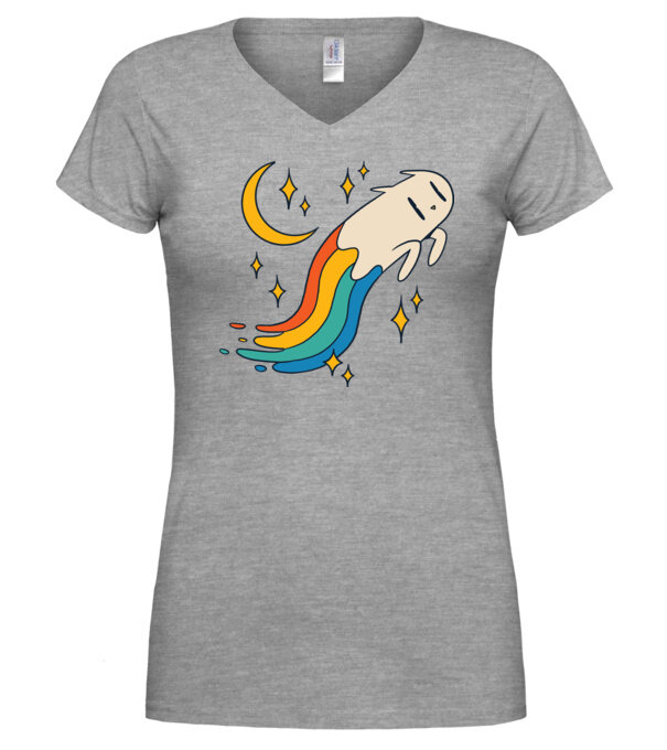  model  pe tricou