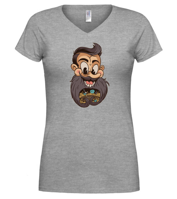  model  pe tricou