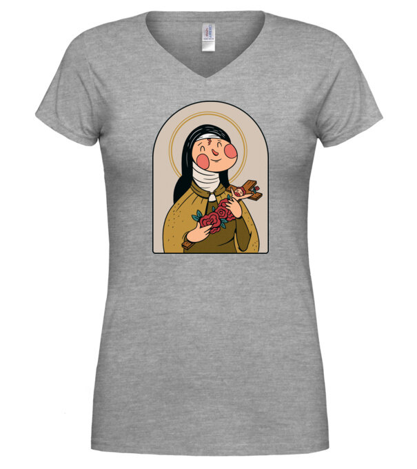  model  pe tricou