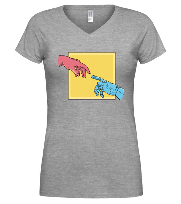  model  pe tricou