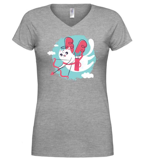  model  pe tricou