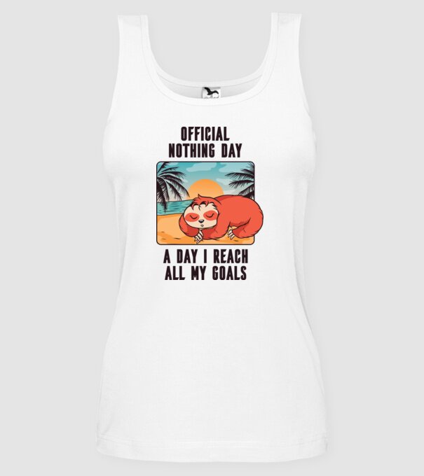 Leneș - Odihnă oficială model alb pe tricou